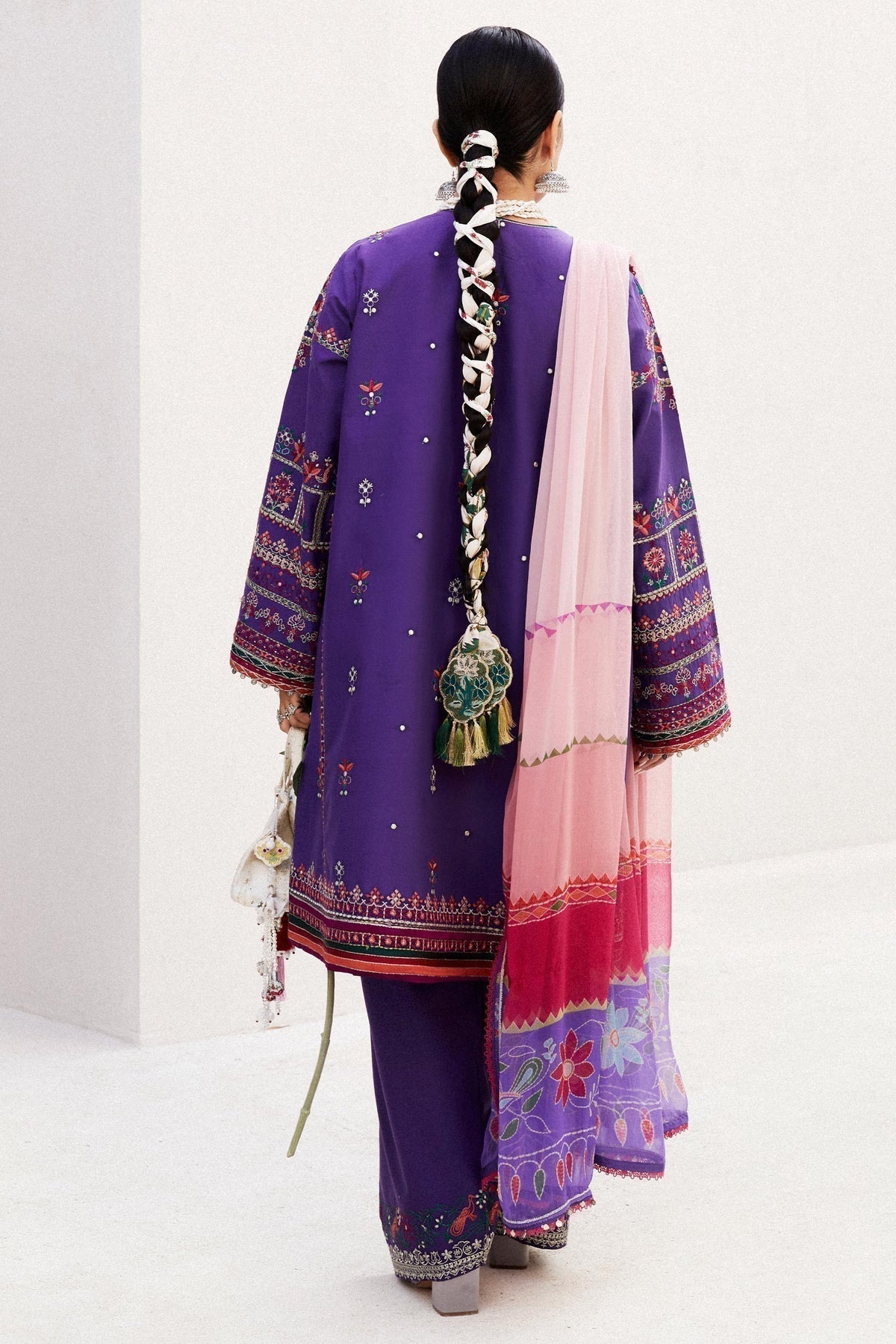 Zara Shahjahan | Luxury Lawn 24 | LAMIA-7B - House Of Anaya