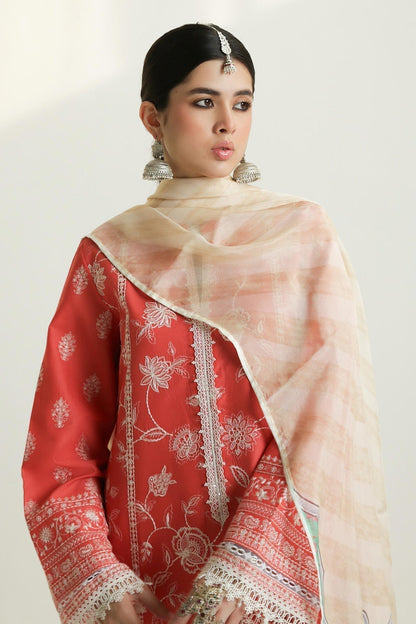 Zara Shahjahan | Luxury Lawn 24 | MAHI-1A - House Of Anaya