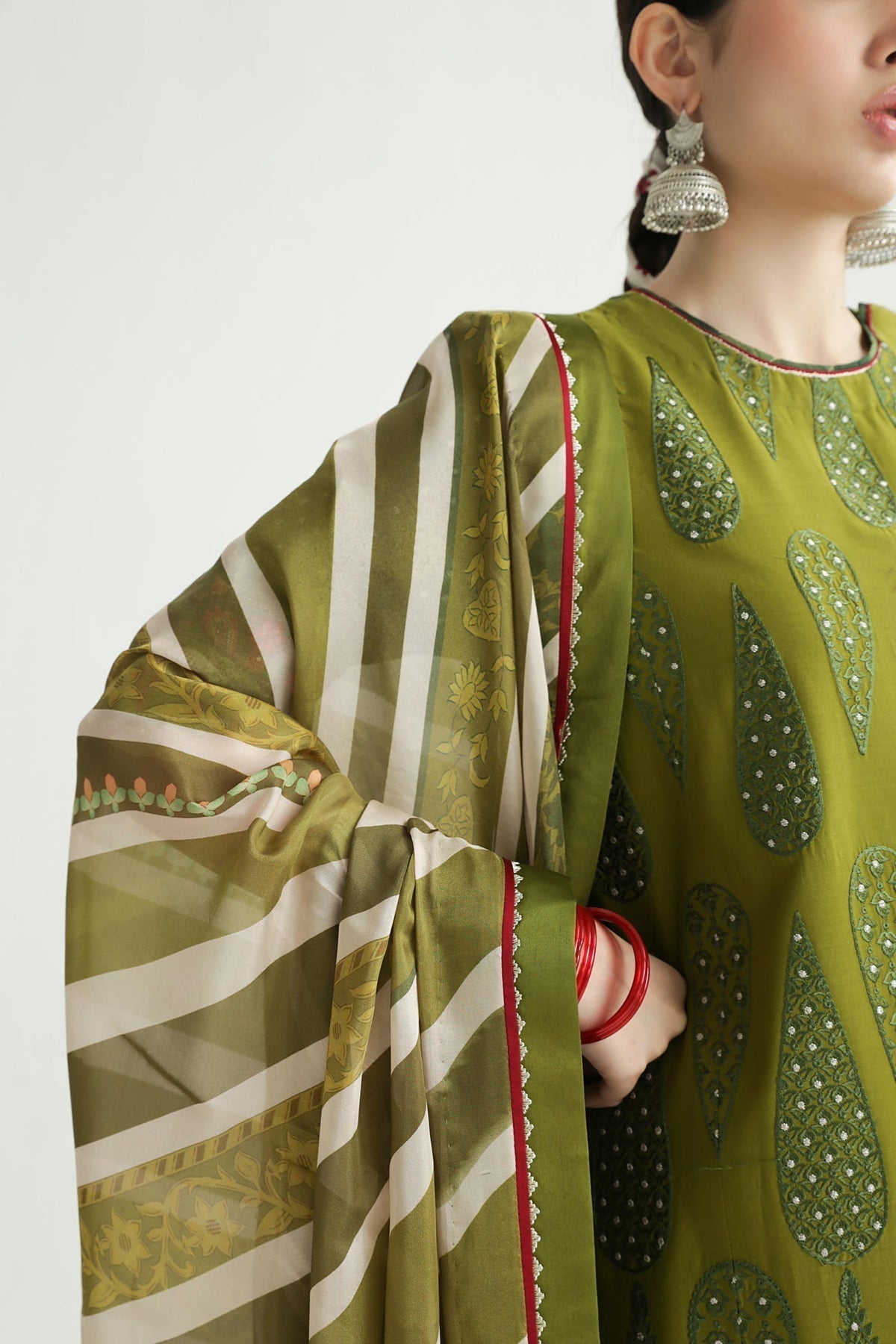 Zara Shahjahan | Luxury Lawn 24 | AAINA-8B - House Of Anaya