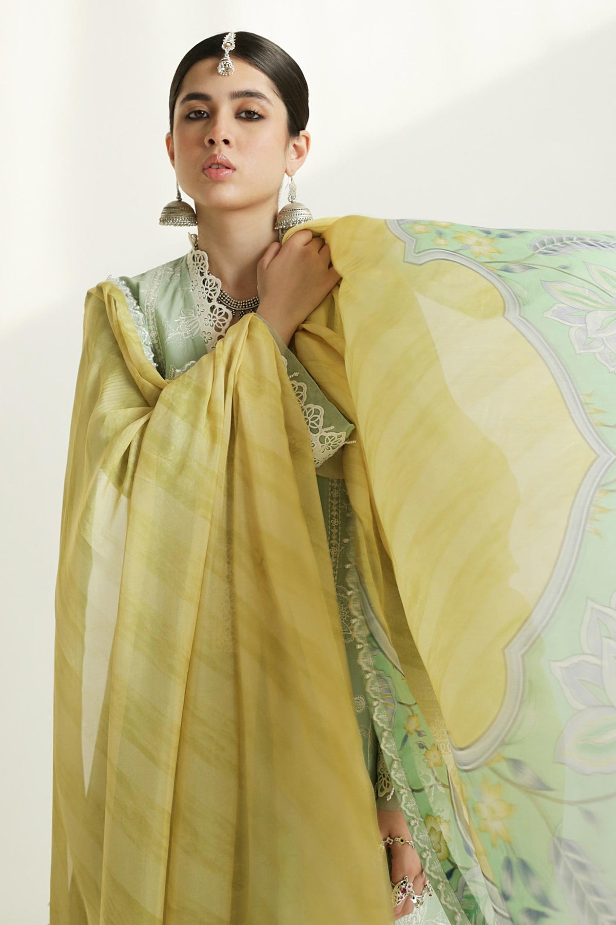 Zara Shahjahan | Luxury Lawn 24 | MAHI-1B - House Of Anaya