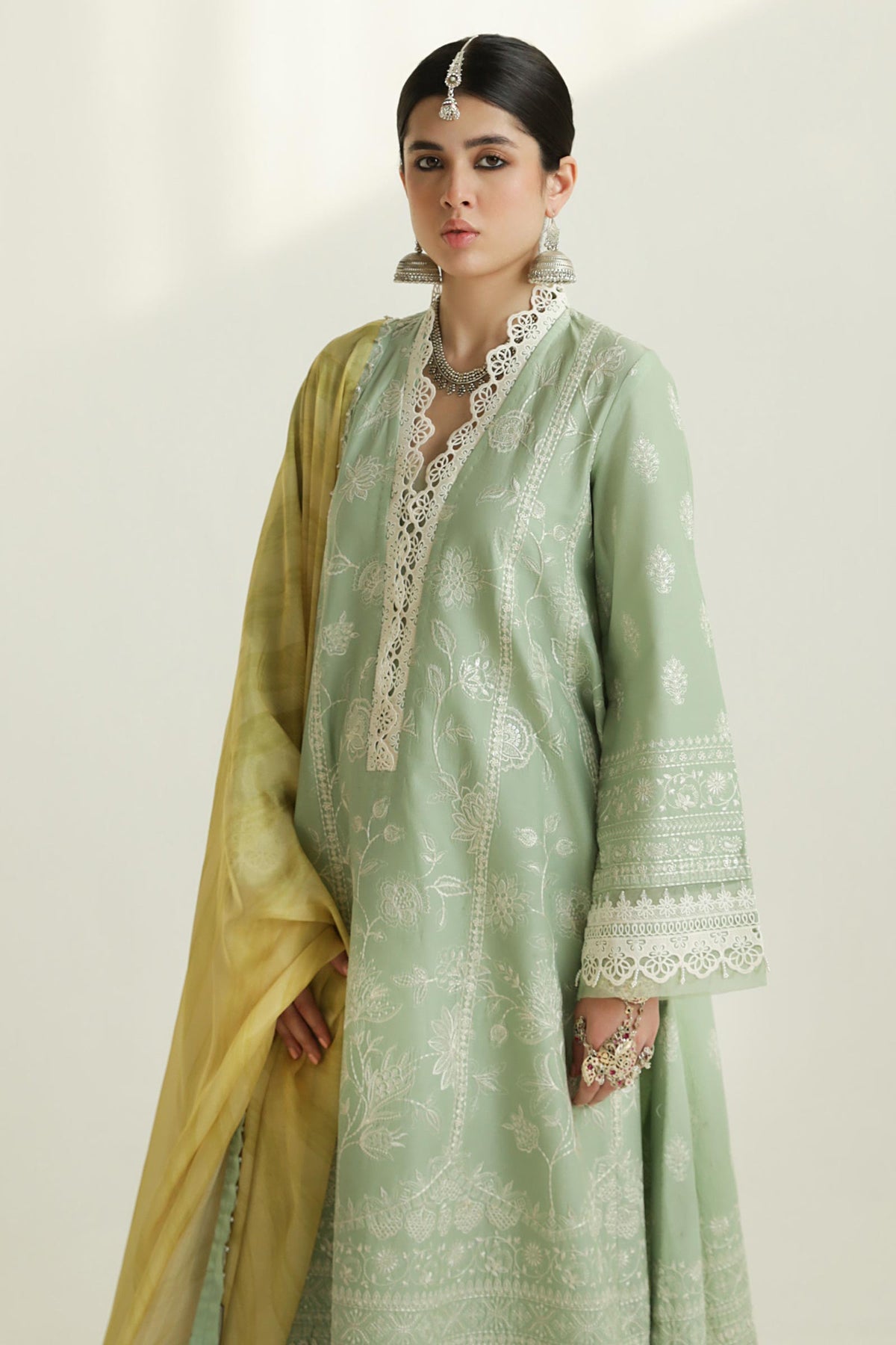Zara Shahjahan | Luxury Lawn 24 | MAHI-1B - House Of Anaya