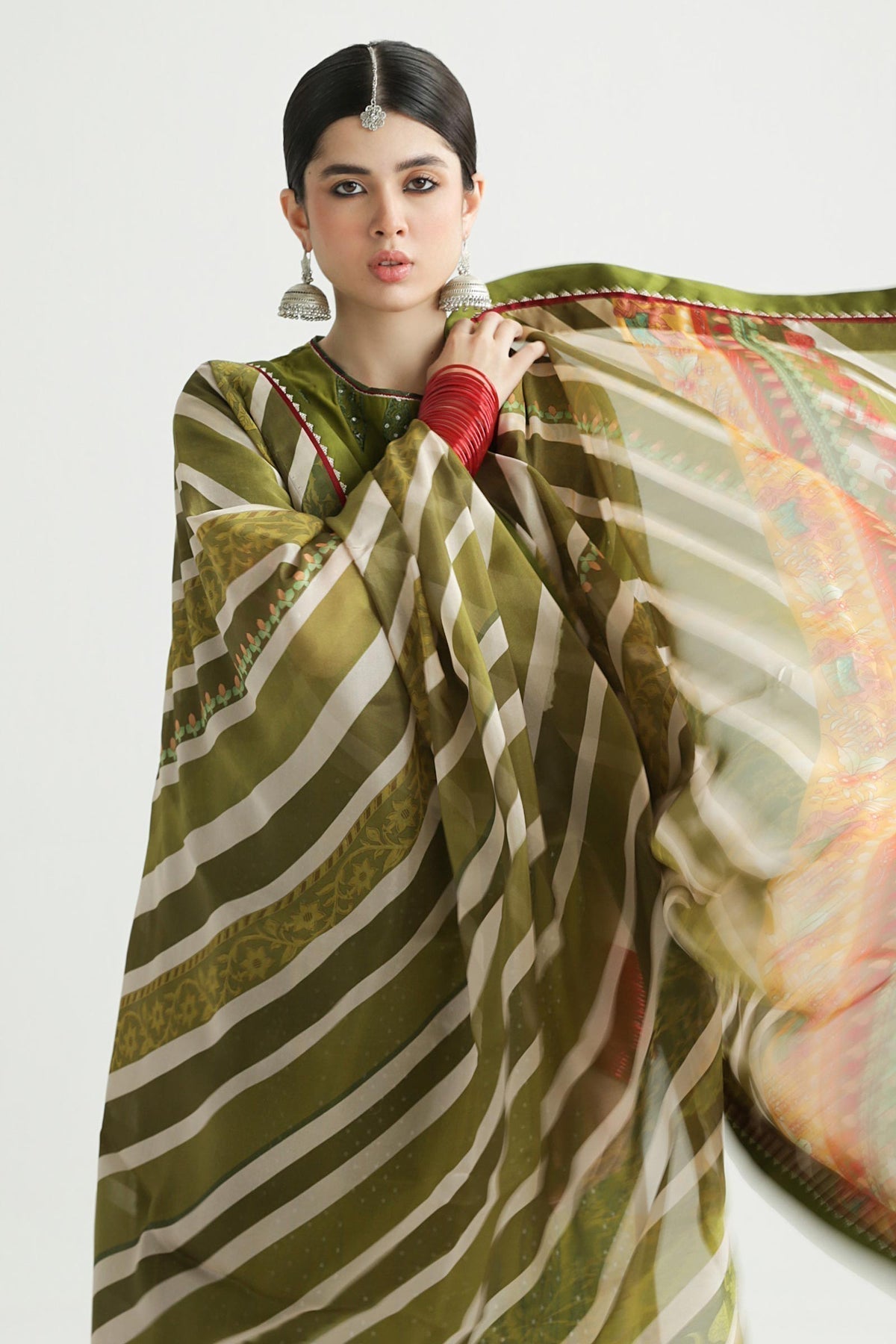 Zara Shahjahan | Luxury Lawn 24 | AAINA-8B - House Of Anaya