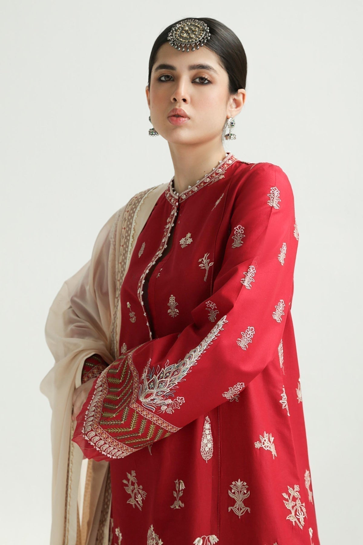 Zara Shahjahan | Luxury Lawn 24 | MYRA-14A - House Of Anaya