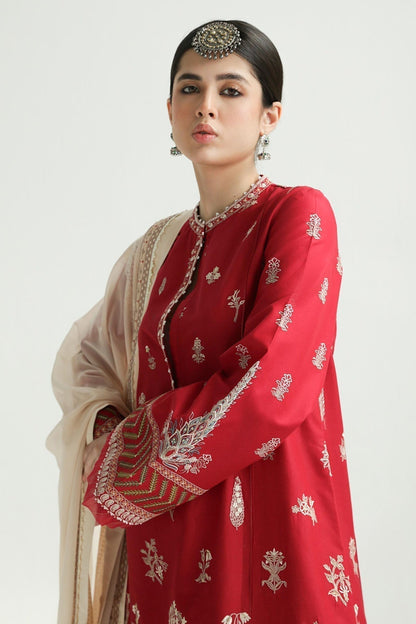 Zara Shahjahan | Luxury Lawn 24 | MYRA-14A - House Of Anaya