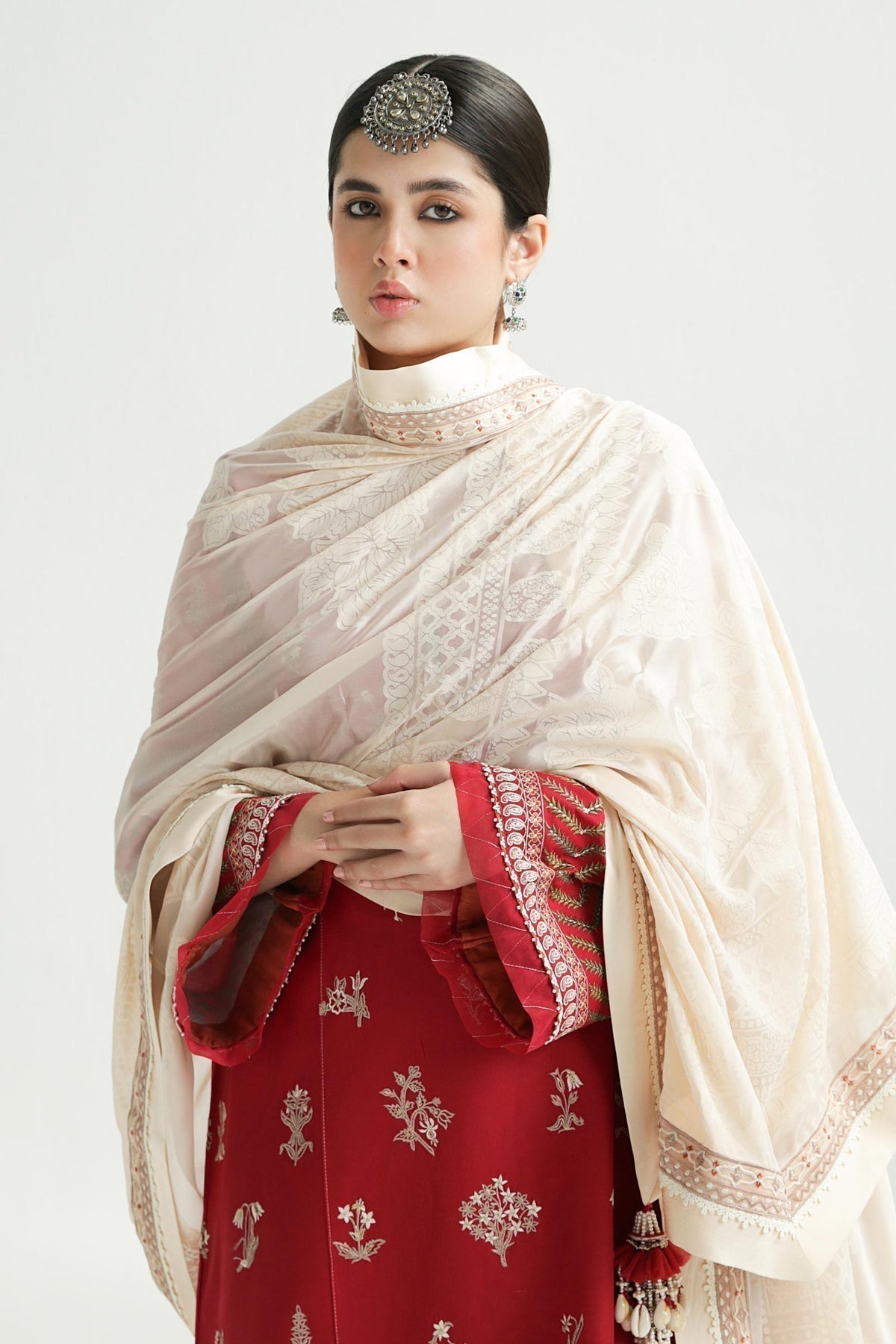 Zara Shahjahan | Luxury Lawn 24 | MYRA-14A - House Of Anaya