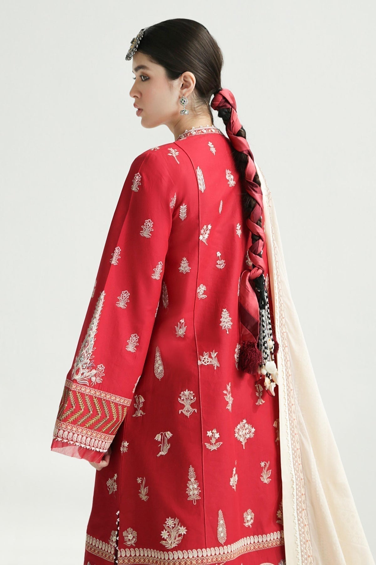 Zara Shahjahan | Luxury Lawn 24 | MYRA-14A - House Of Anaya