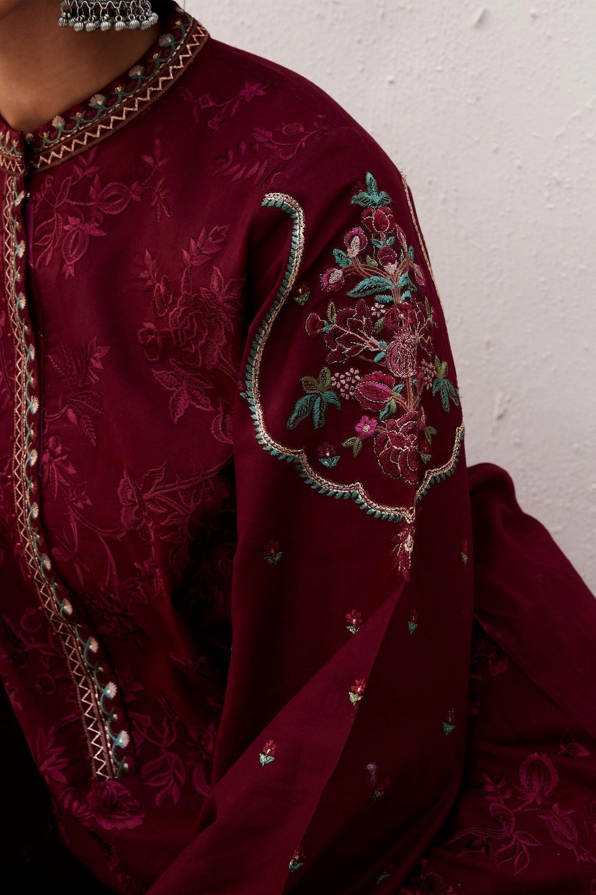 Zara Shahjahan | Luxury Lawn 24 | PARSA-9A - House Of Anaya