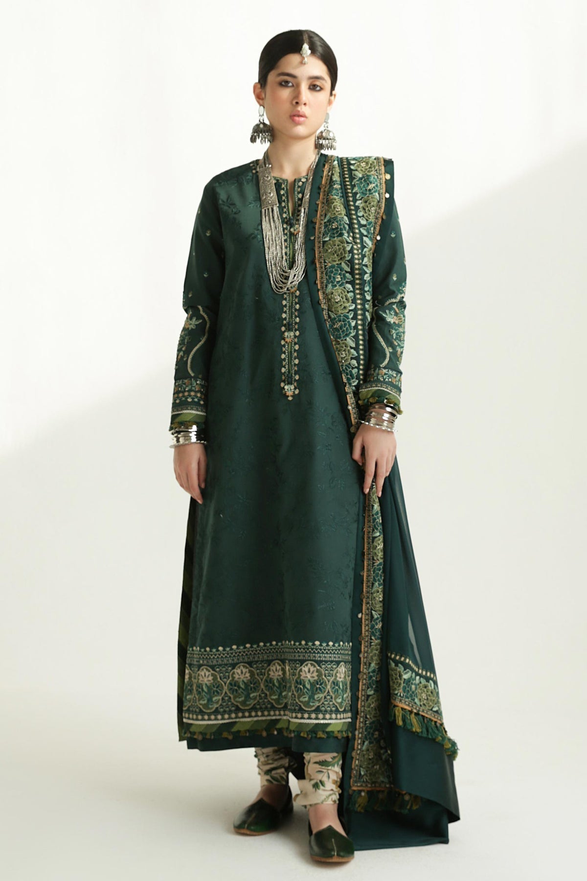 Zara Shahjahan | Luxury Lawn 24 | PARSA-9B - House Of Anaya