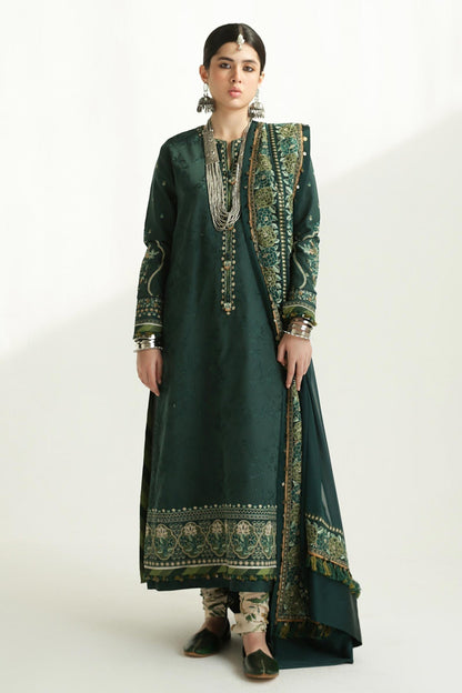 Zara Shahjahan | Luxury Lawn 24 | PARSA-9B - House Of Anaya