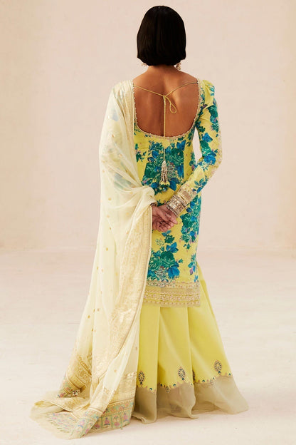 Zara Shahjahan | Luxury Lawn 24 | PHOOL KARI-13A - House Of Anaya