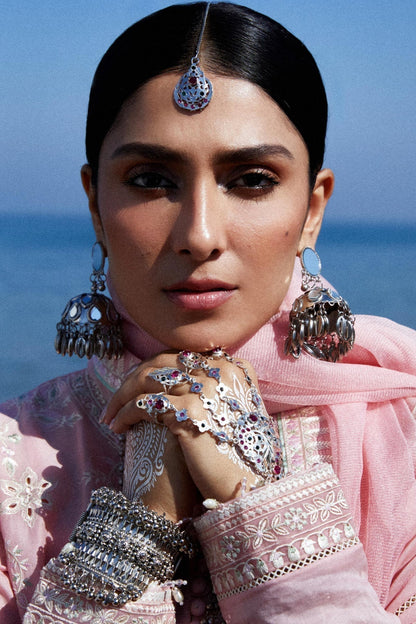 Zara Shahjahan | Luxury Lawn 24 | AMIRA-5A - House Of Anaya