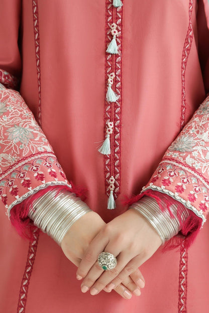 Zara Shahjahan | Luxury Lawn 24 | SANDAL-10B - House Of Anaya