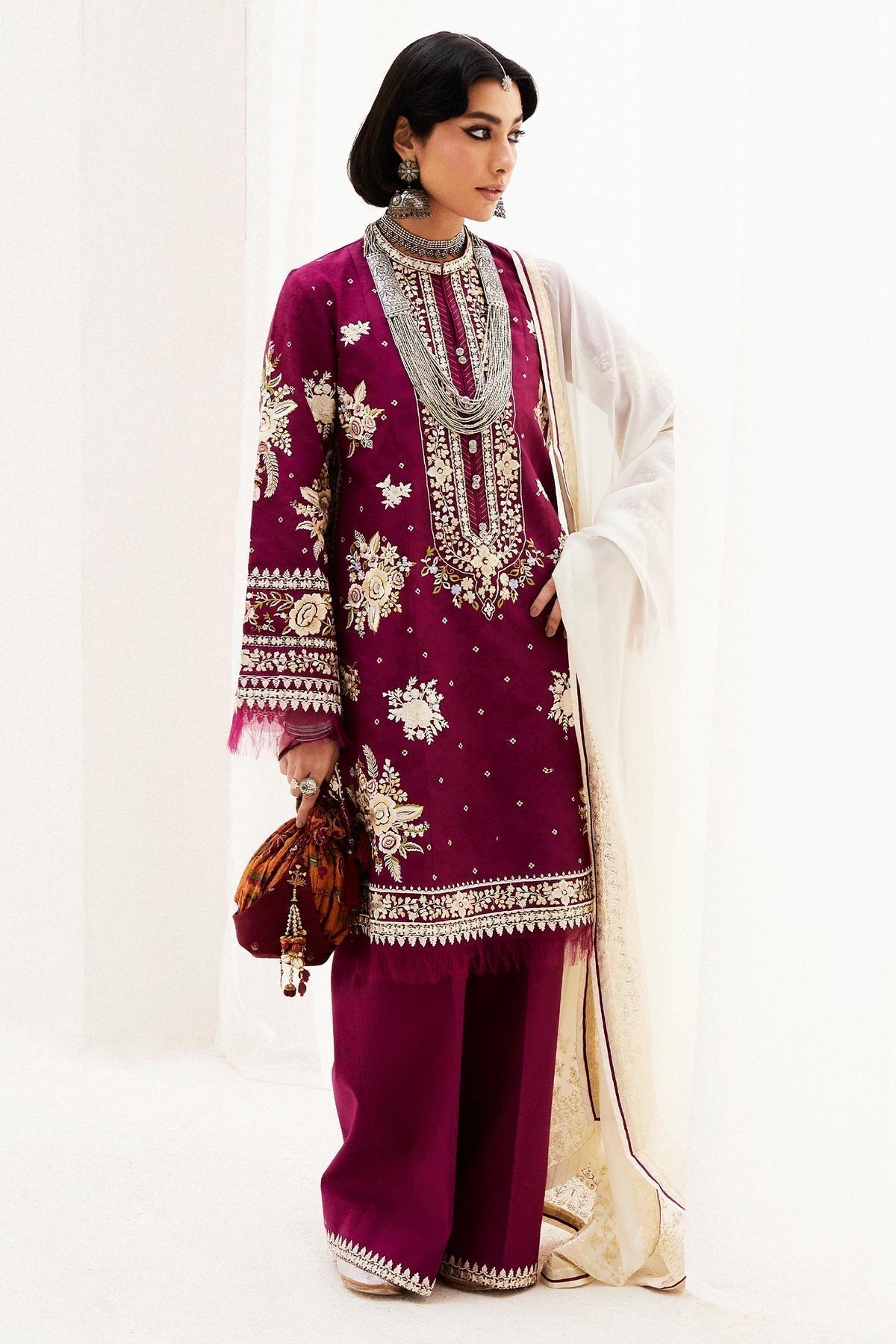 Zara Shahjahan | Luxury Lawn 24 | SIFFA-4A - House Of Anaya