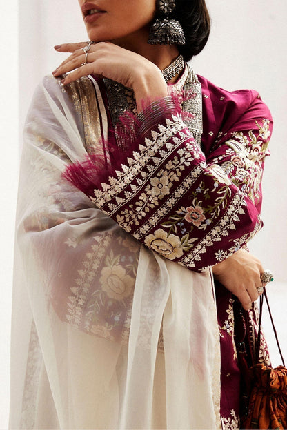 Zara Shahjahan | Luxury Lawn 24 | SIFFA-4A - House Of Anaya