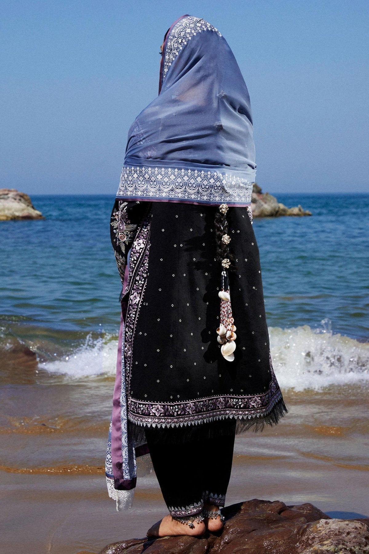 Zara Shahjahan | Luxury Lawn 24 | SIFFA-4B - House Of Anaya