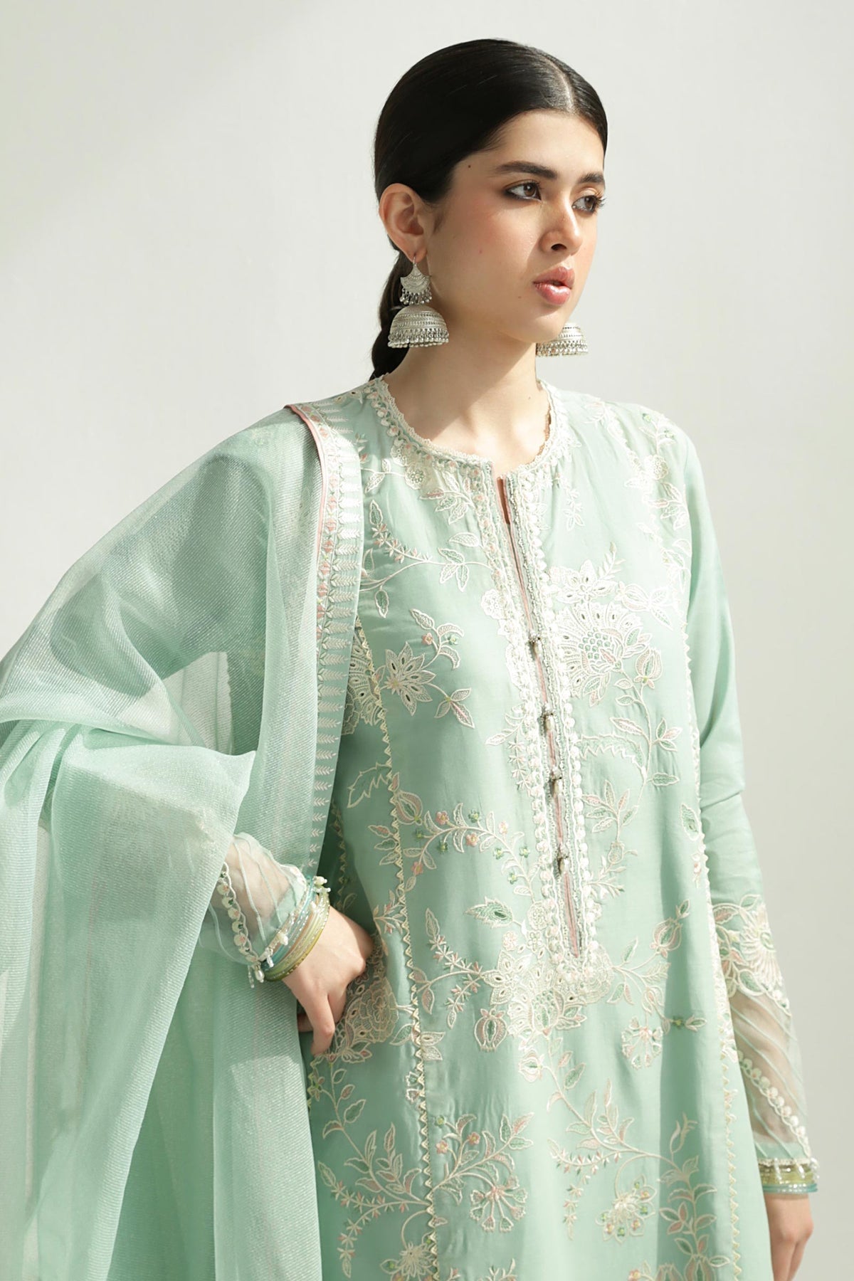 Zara Shahjahan | Luxury Lawn 24 | AMIRA-5B - House Of Anaya