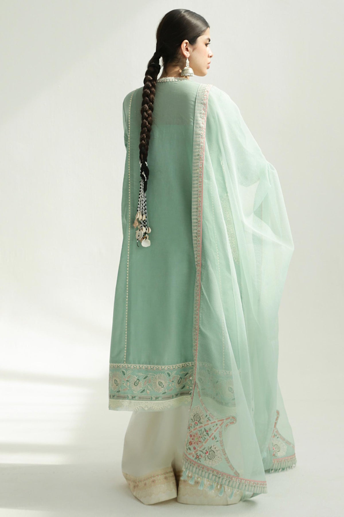 Zara Shahjahan | Luxury Lawn 24 | AMIRA-5B - House Of Anaya