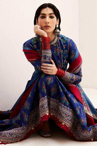 Zara Shahjahan | Luxury Lawn 24 | ANARKALI-11A - House Of Anaya