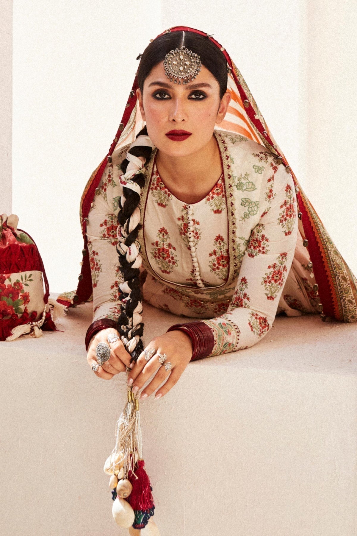 Zara Shahjahan | Luxury Lawn 24 | ANARKALI-11B - House Of Anaya
