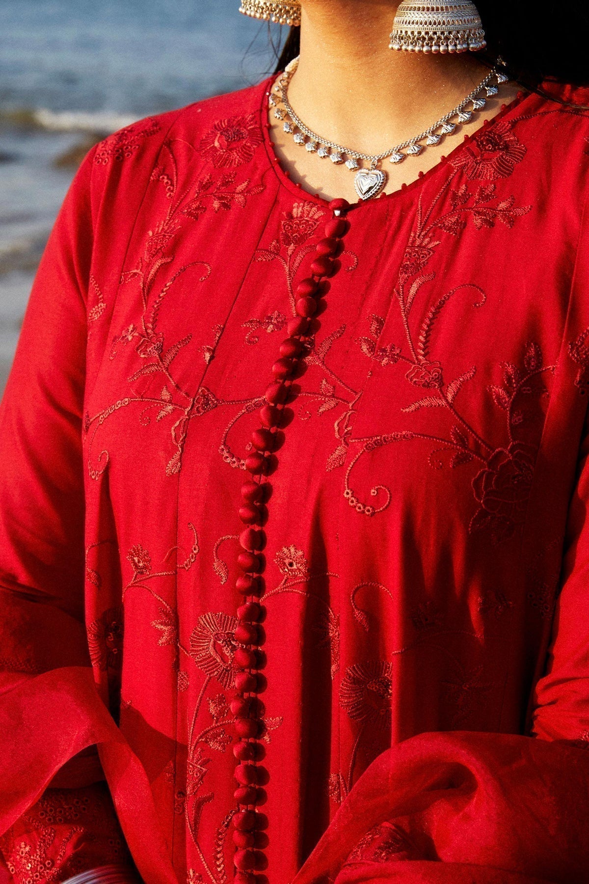 Zara Shahjahan | Luxury Lawn 24 | DEENA-12A - House Of Anaya