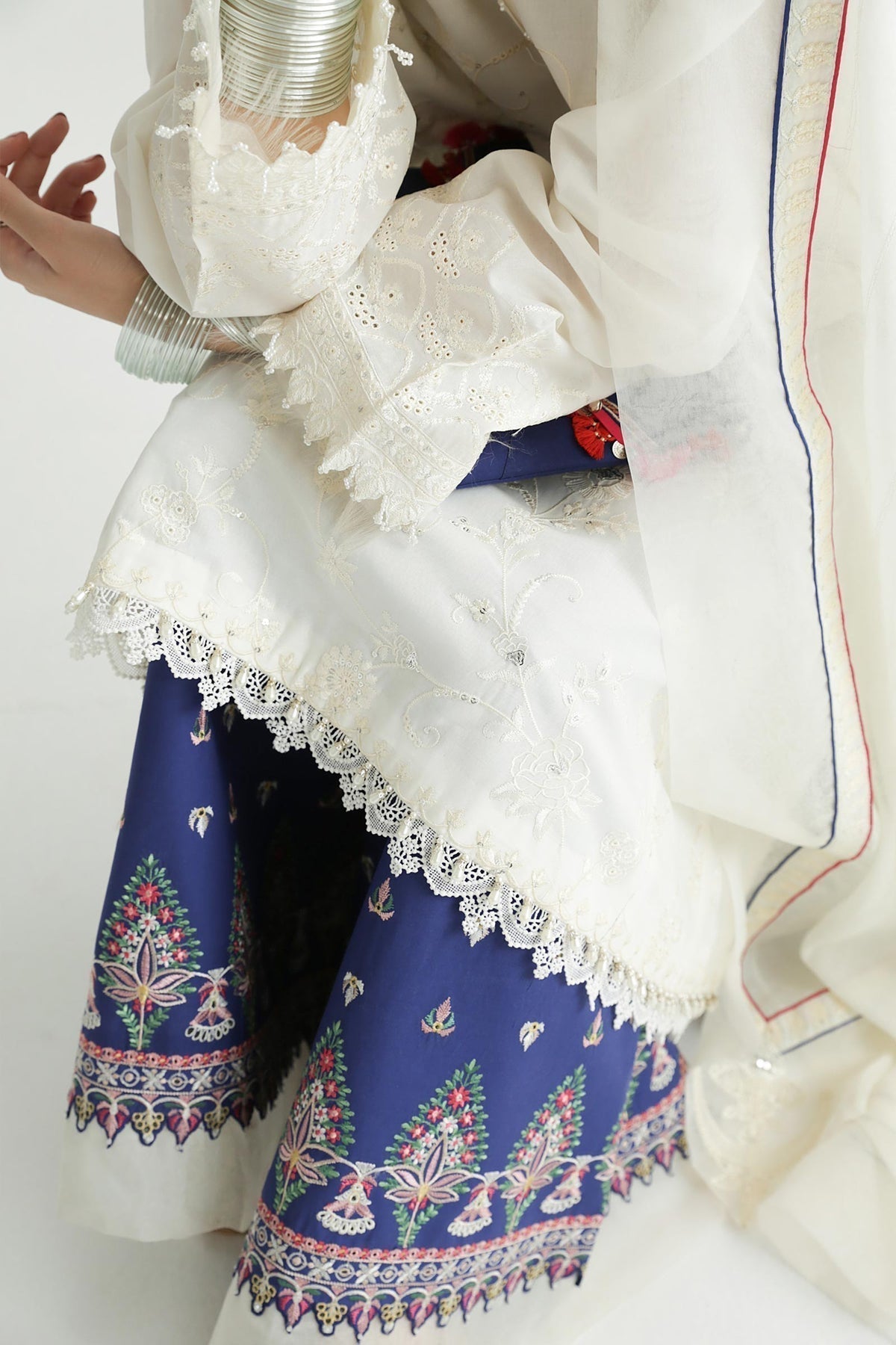 Zara Shahjahan | Luxury Lawn 24 | DEENA-12B - House Of Anaya