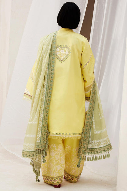 Zara Shahjahan | Luxury Lawn 24 | DILARA-15A - House Of Anaya