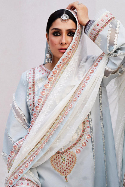 Zara Shahjahan | Luxury Lawn 24 | DILARA-15B - House Of Anaya