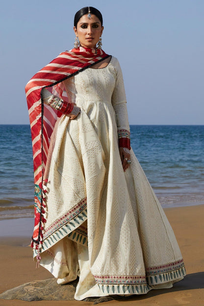 Zara Shahjahan | Luxury Lawn 24 | AAINA-8A - House Of Anaya