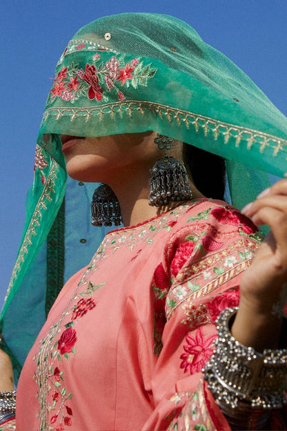 Zara Shahjahan | Luxury Lawn 24 | JIYA-6A - House Of Anaya
