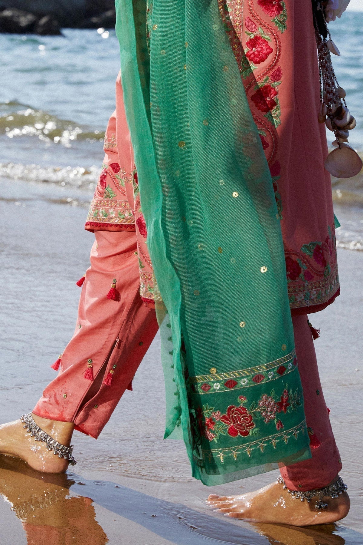 Zara Shahjahan | Luxury Lawn 24 | JIYA-6A - House Of Anaya