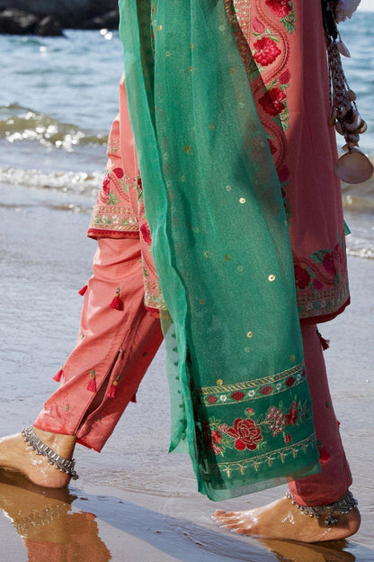 Zara Shahjahan | Luxury Lawn 24 | JIYA-6A - House Of Anaya
