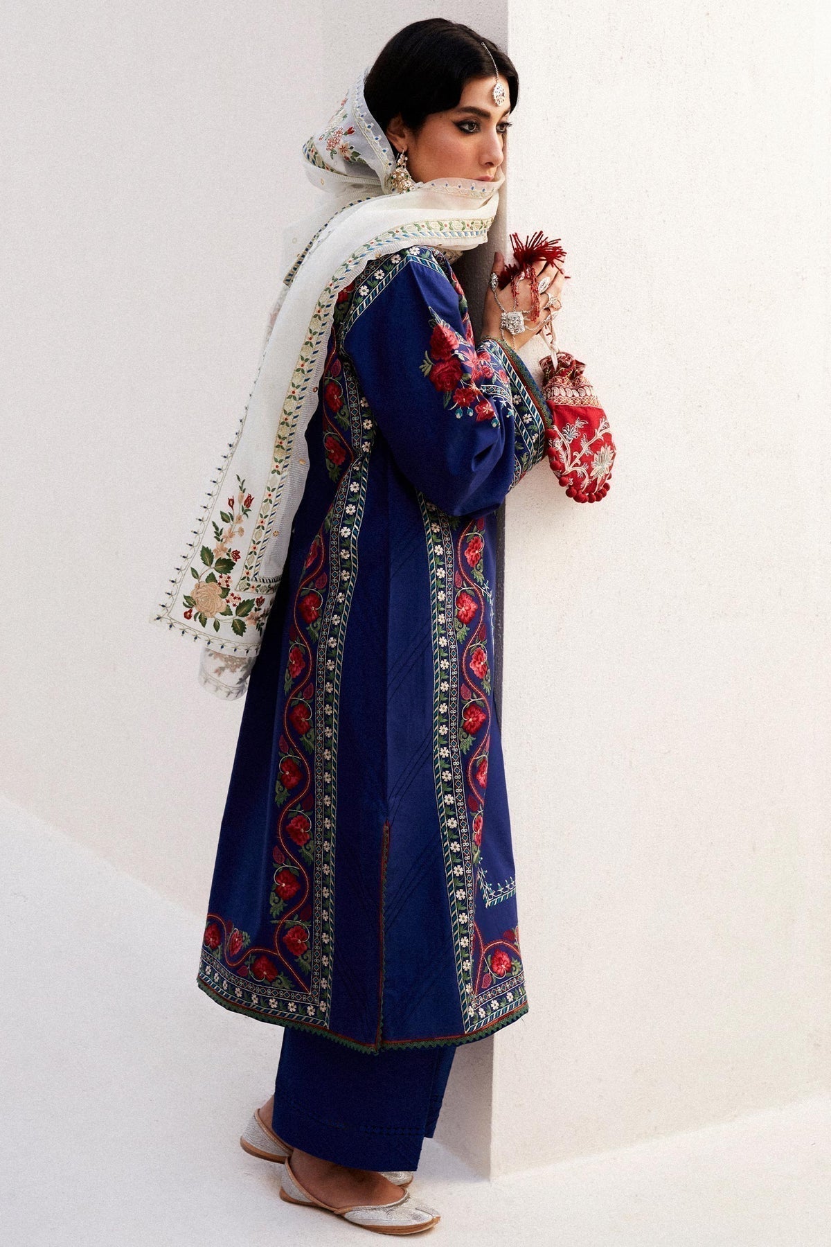 Zara Shahjahan | Luxury Lawn 24 | JIYA-6B - House Of Anaya