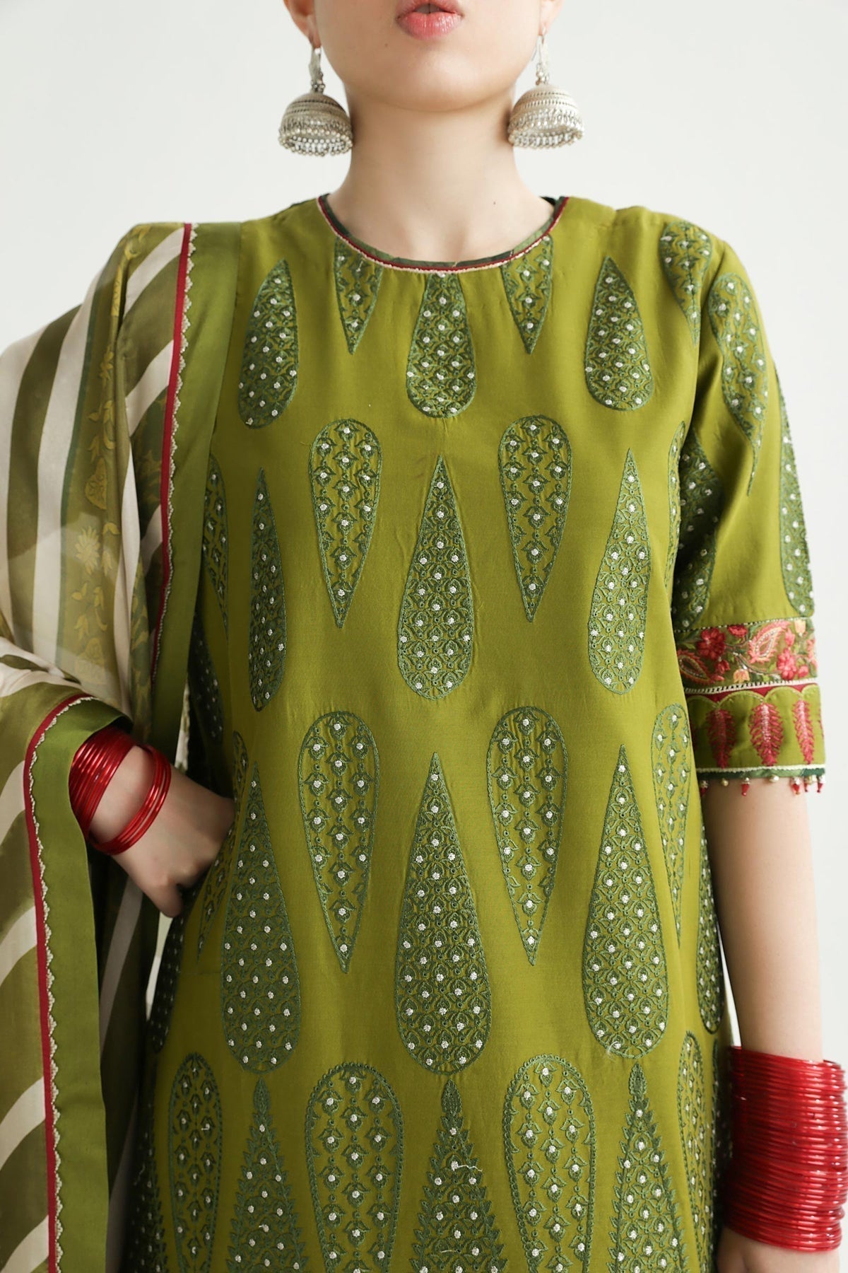 Zara Shahjahan | Luxury Lawn 24 | AAINA-8B - House Of Anaya
