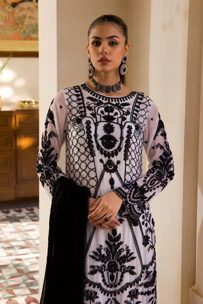 Azure | Embroidered Formals | ZN-06 - House Of Anaya