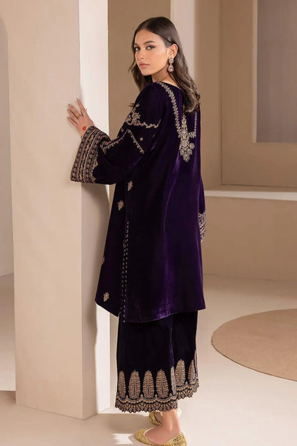 EMBROIDERED VELVET UF-420 - House Of Anaya