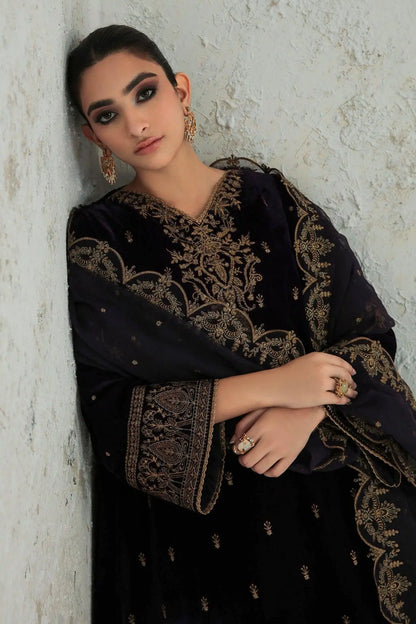 EMBROIDERED VELVET UF-239 - House Of Anaya