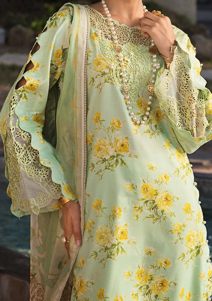 ELAF Signature Embroidered Lawn Unstitched 3Pc Suit ESL-06B MAJESTIC NOVA