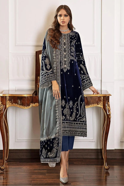 EMBROIDERED VELVET UF 41 - House Of Anaya