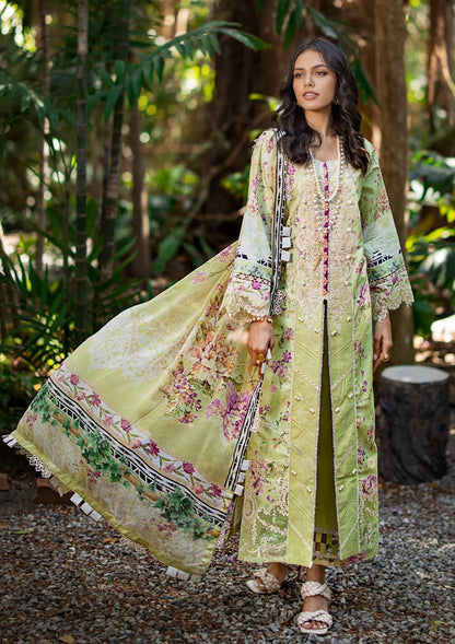 ELAF Signature Embroidered Lawn Unstitched 3Pc Suit ESL-03B CLARISSE