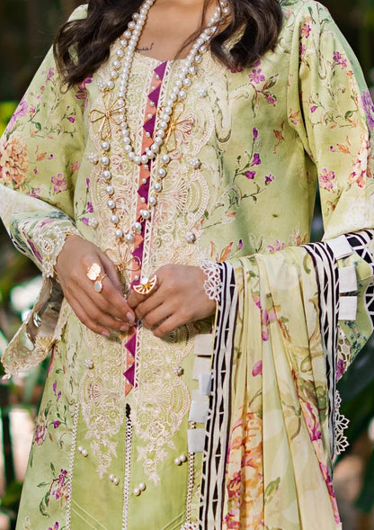 ELAF Signature Embroidered Lawn Unstitched 3Pc Suit ESL-03B CLARISSE