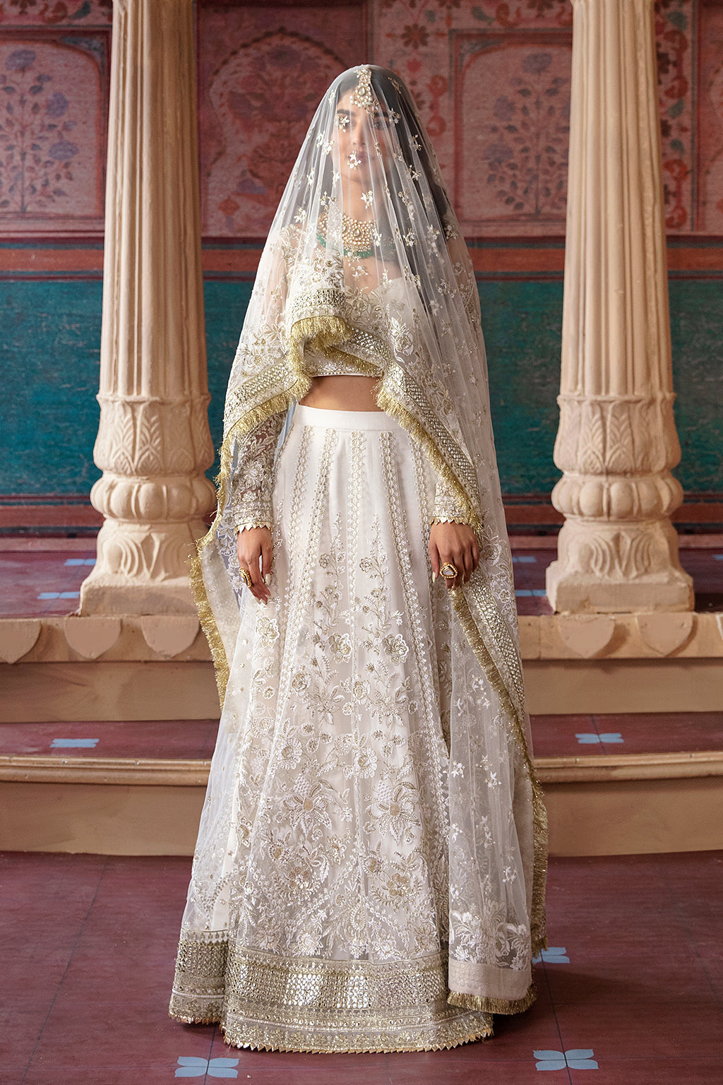 Afrozeh Shehnai Wedding Formal 3Pc Suit AFS-23-V1-02 Khazina