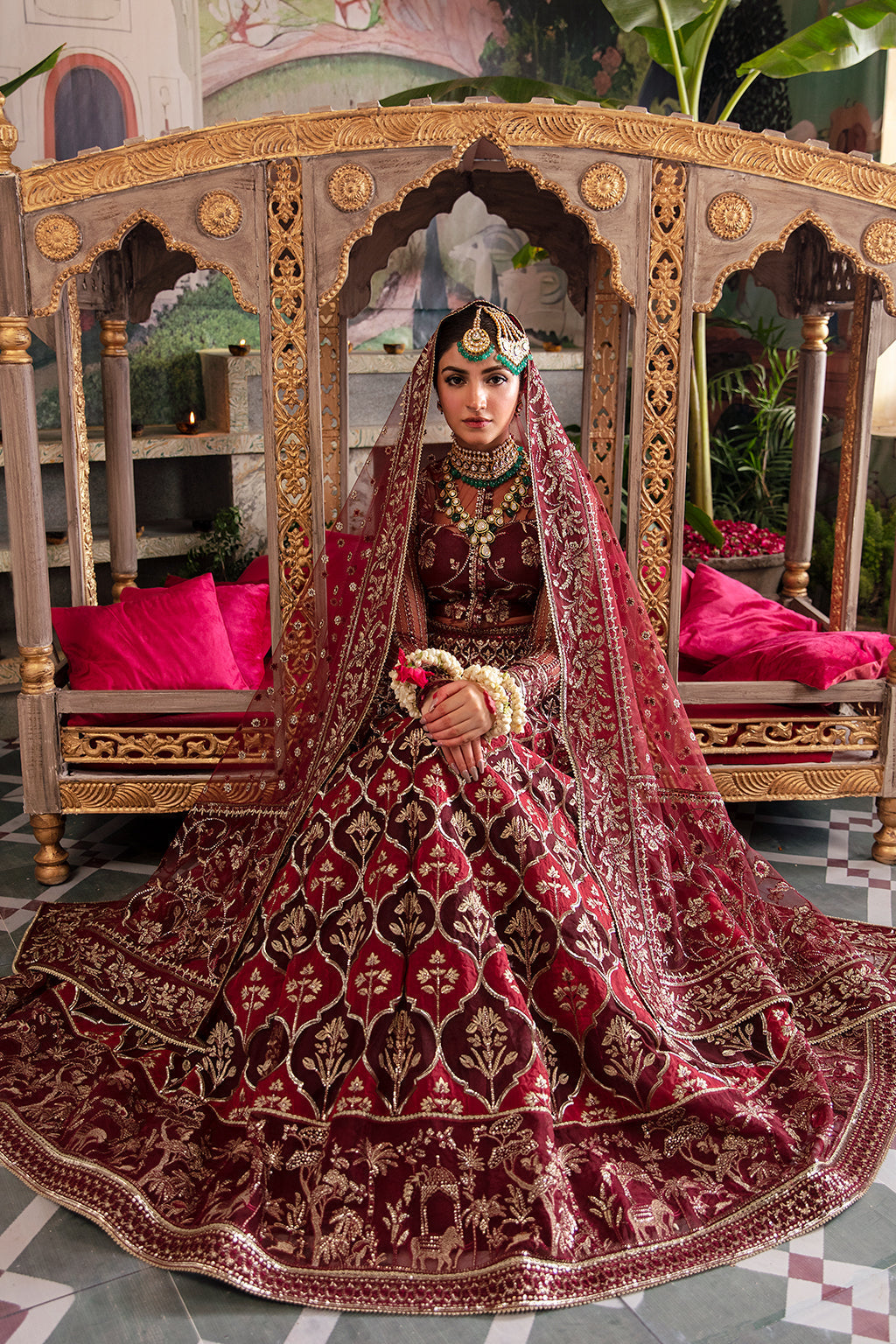 Afrozeh Shehnai Wedding Formal 3Pc Suit AFS-23-V1-06 Tabeer