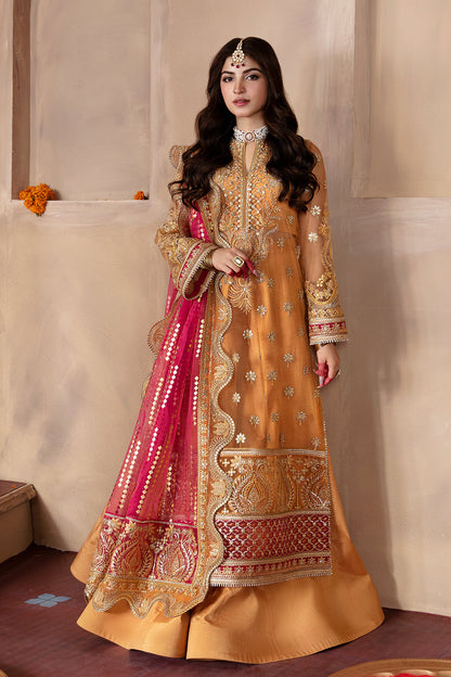 Afrozeh Shehnai Wedding Formal 3Pc Suit AFS-23-V1-08 Zari