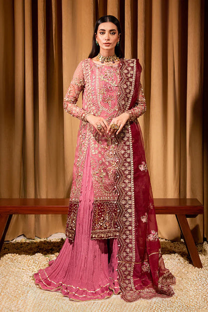 Maria Osama Khan Dastaan Festive Formal 3Pc Suit DS-05 Zari