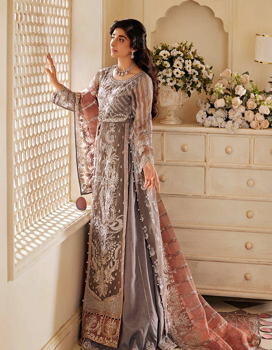 SIFA Sajli Festive Formal Embroidered 3Pc Suit S06 - MERAKI