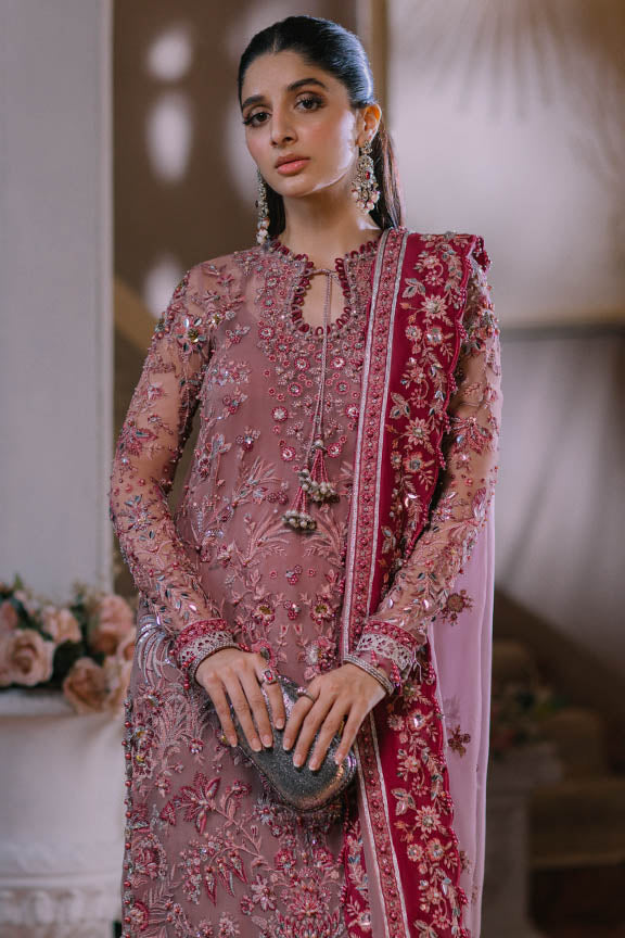 ELAN Wedding Festive Embroidered Organza 3Pc Suit EC2-23-01