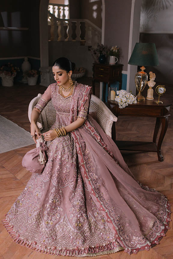 ELAN Wedding Festive Embroidered Organza 3Pc Suit EC2-23-03