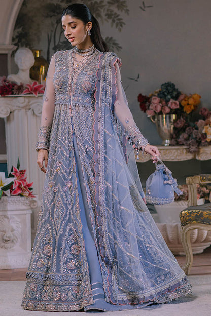 ELAN Wedding Festive Embroidered Net 3Pc Suit EC2-23-08