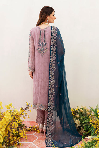 Ramsha Embroidered Luxury Chiffon 3 Piece Suit F-2401