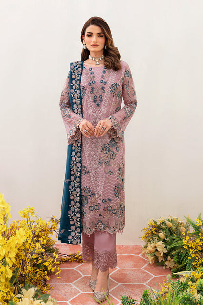 Ramsha Embroidered Luxury Chiffon 3 Piece Suit F-2401